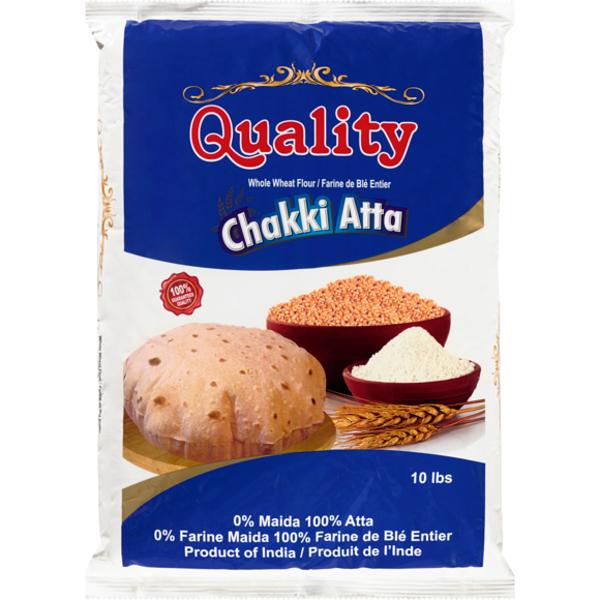 Quality Chakki Flour (Atta) 10lb