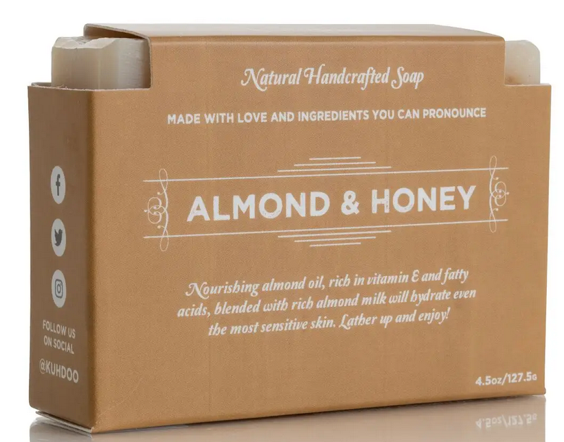 Almond & Honey Bar Soap