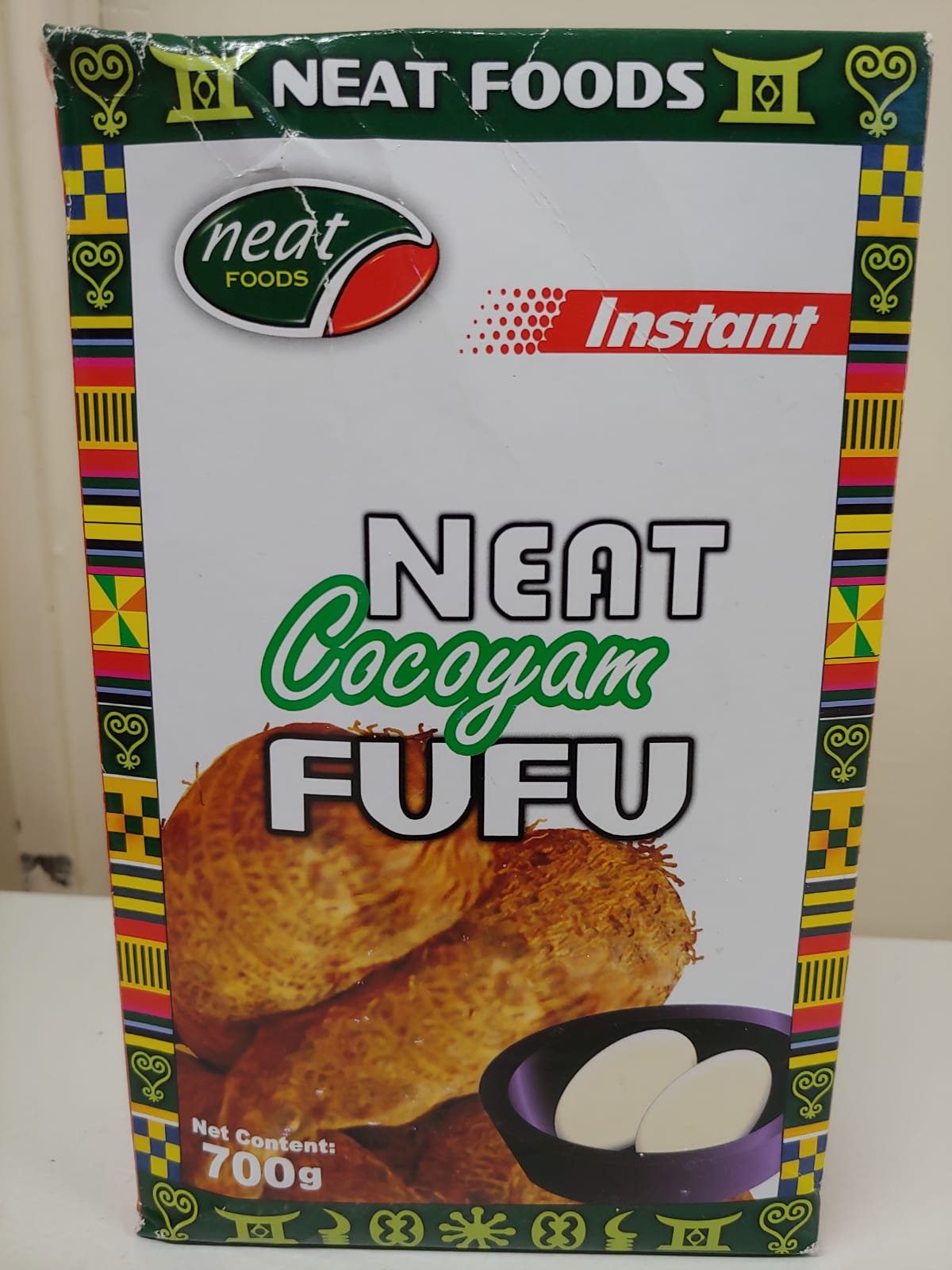 Neat Coco Yam Fufu