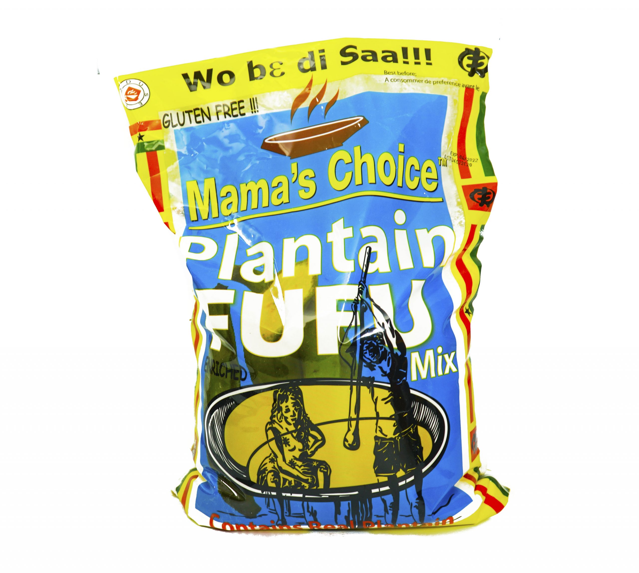 Mama’s Choice Plantain Fufu