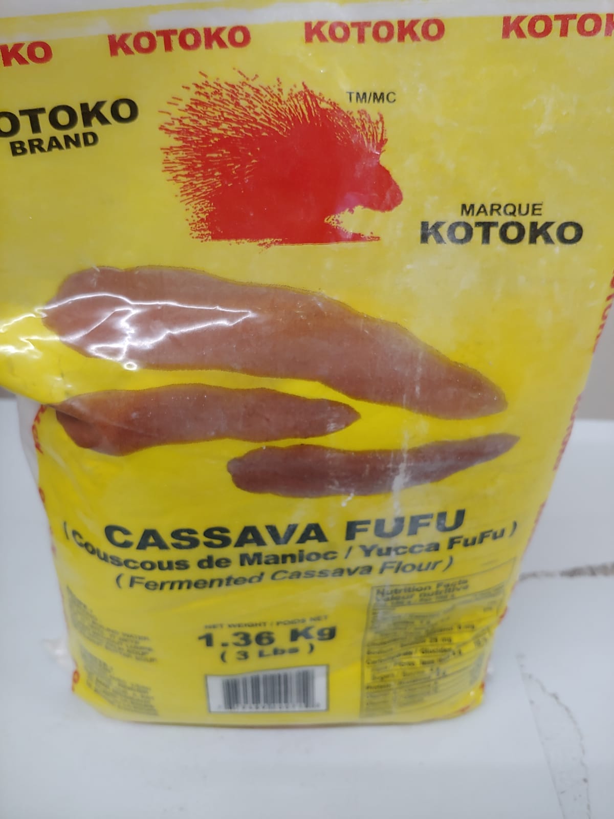 Kotoko Cassava Fufu 1.36kg