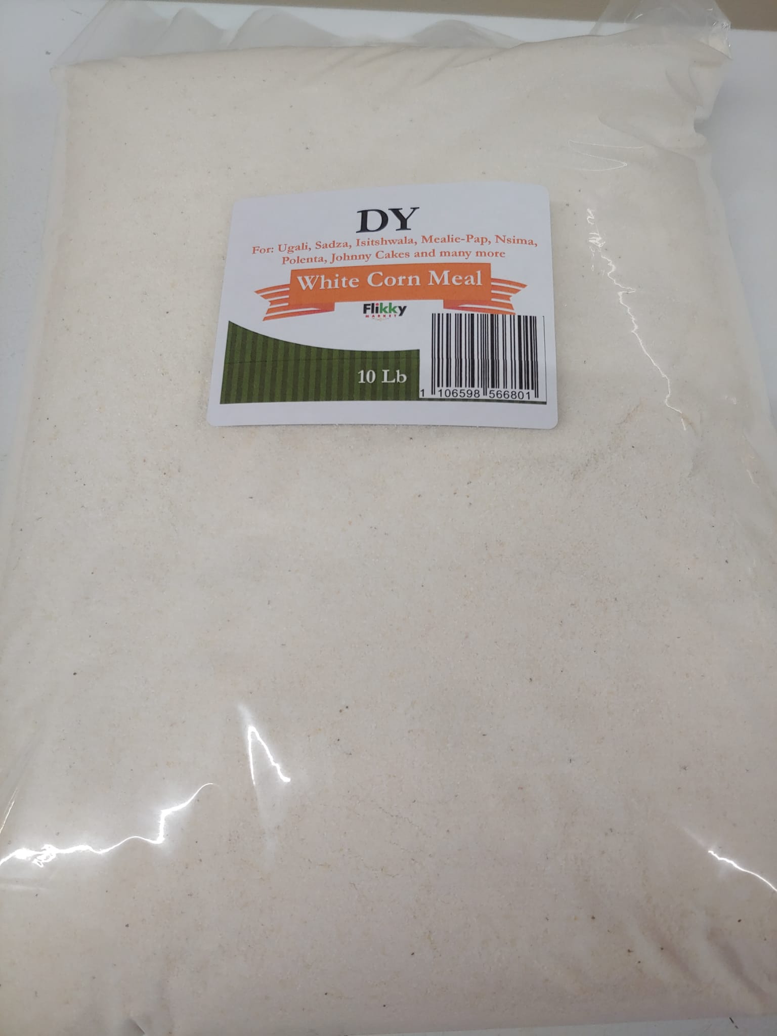 DY White corn meal