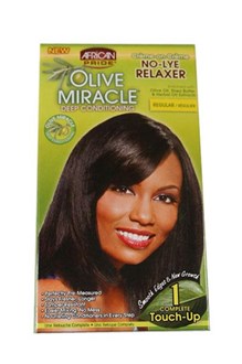 AFRICAN PRIDE Olive Miracle 1 Touch Up Relaxer [Super]