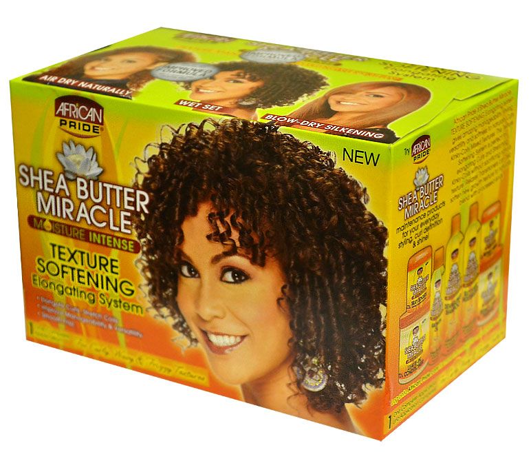 AFRICAN PRIDE Shea Butter Texture Softening System (1app)