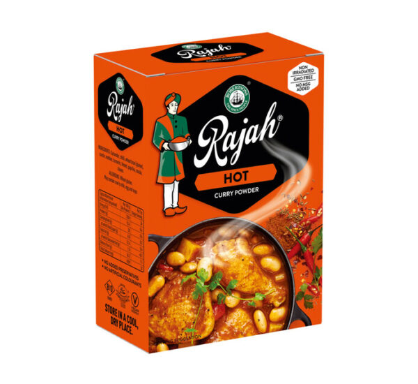 Rajah Curry Powder Hot 200g